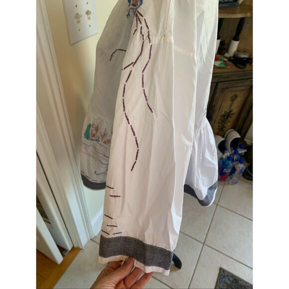 Anthropologie Holding Horses World Traveler Peplum Top - Picture 2 of 14